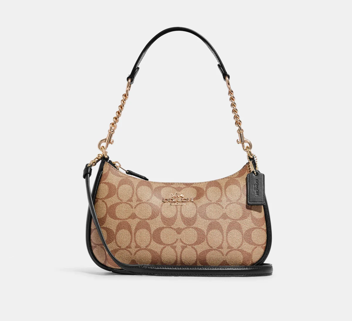 Coach Teri Shoulder Bag Canvas