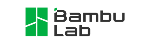 Bambu Lab logo with a green square icon and gray 'Bambu Lab' wordmark.
