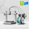 3D printer with multiple colored filament spools feeding into it note that filaments are sold separately