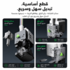 Three panel banner highlighting printer spare parts quick precise swaps and a dependable design