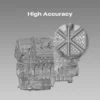 Creality Sermoon S1 3D Scanner  High Precision with Hybrid Blue Laser 9