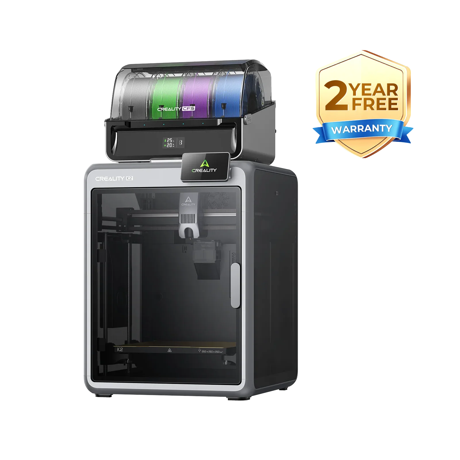 Creality K2 Combo 3D Printer + CFS Unit 2 | Avloon Creality K2 Combo 3D Printer + CFS Unit 2