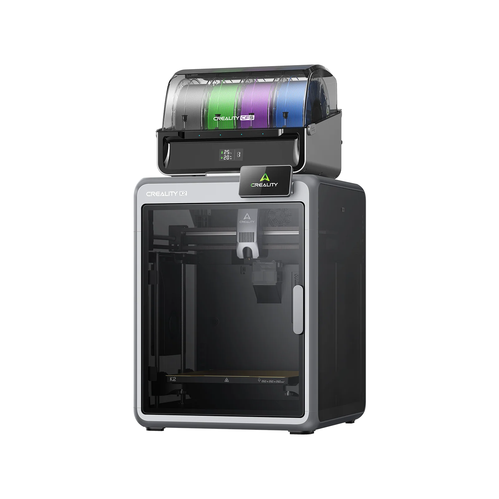 Creality K2 Combo 3D Printer + CFS Unit 8 | Avloon Creality K2 Combo 3D Printer + CFS Unit 8