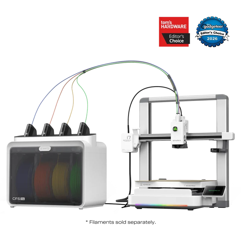 Creality SPARKX i7 3D Printer with CFS Lite for Multi-Color Printing