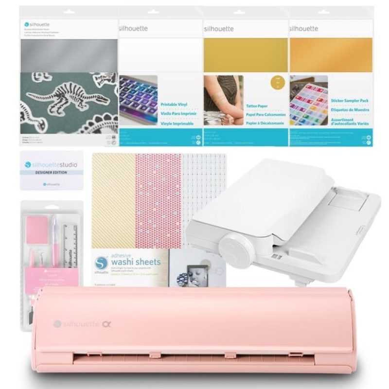 Silhouette Cameo 5α Bundle in Pink